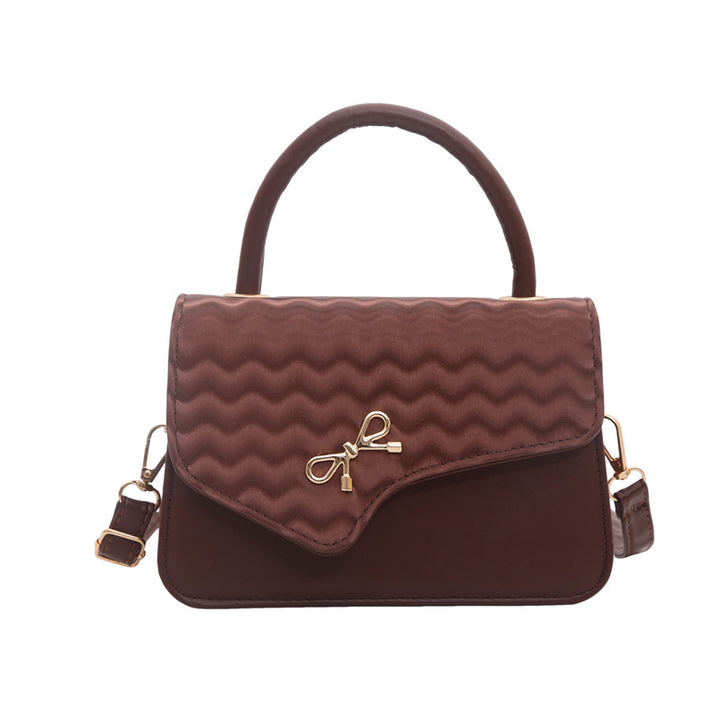 WoChic Textured Handheld Satchel Bag Kalsten