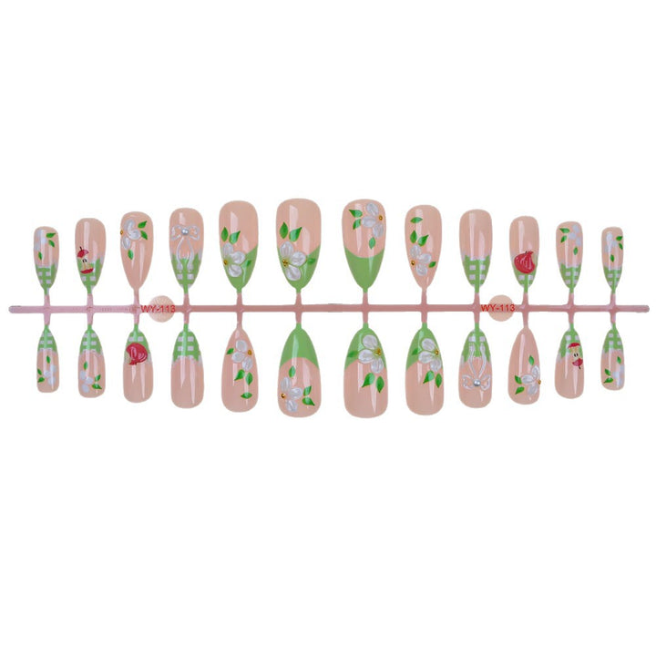 Artistic Floral Press-On Nail Art Collection Kalsten