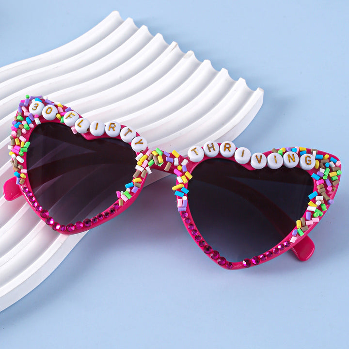 Decorative Birthday-Themed Fashion Sunglasses Kalsten