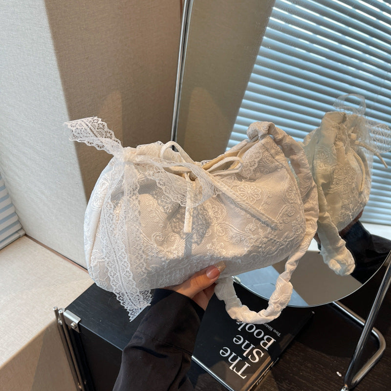 Vintage Lace Drawstring Bag Kalsten