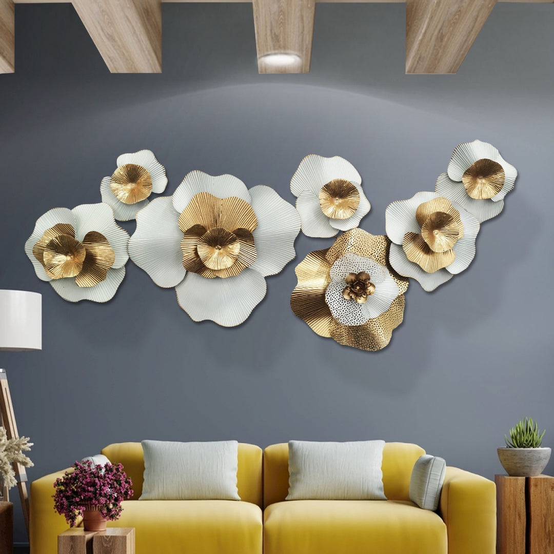 Decorative Floral Wall Art Sculpture Kalsten 1789208554