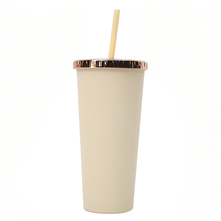 Women's Stylish Drinking Cup with Rose Gold Caps Kalsten
