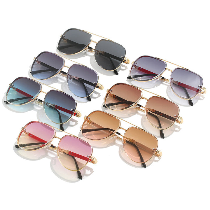 Fashion-Forward Oversized Aviator Sunglasses Kalsten