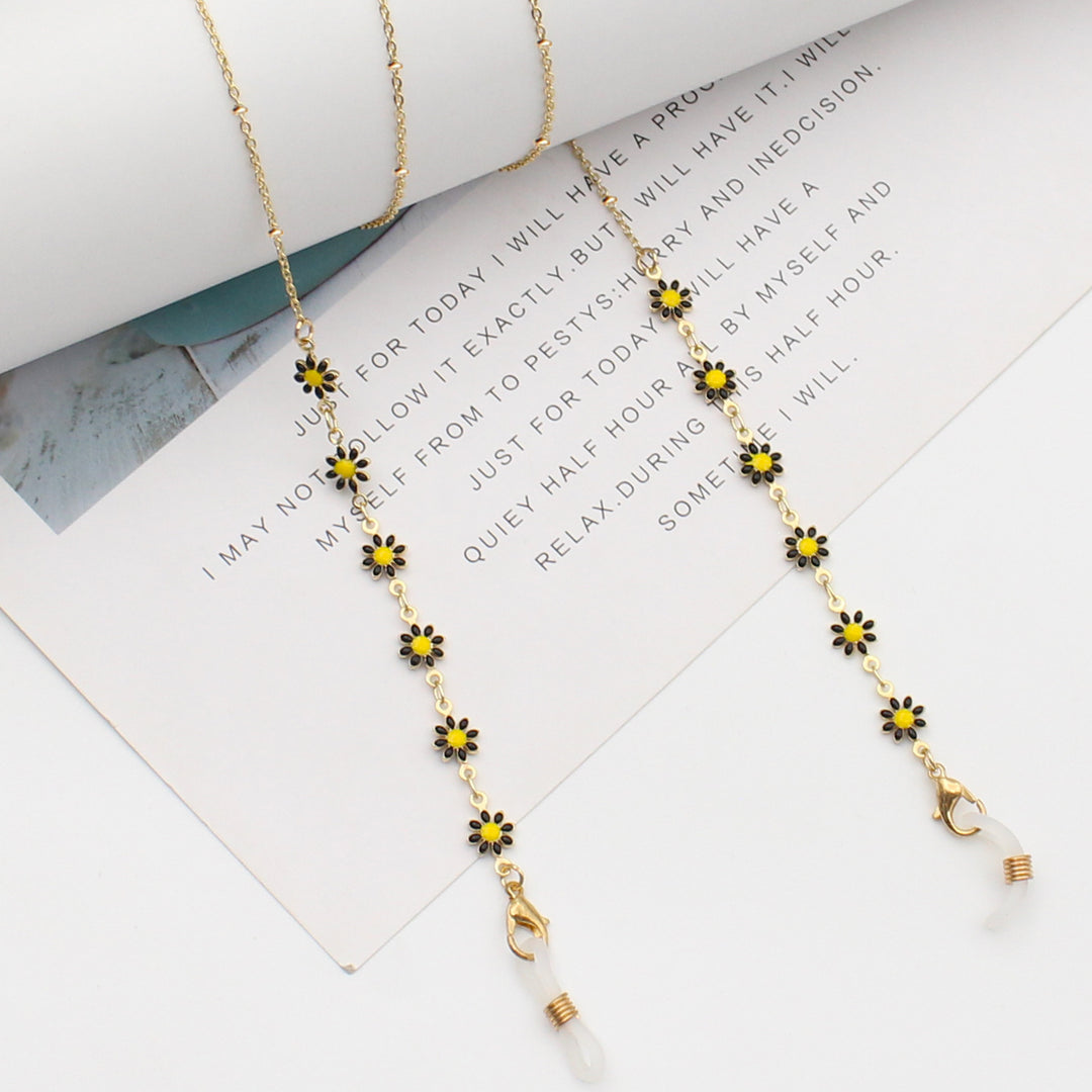 Floral Themed Eyewear Chain Kalsten