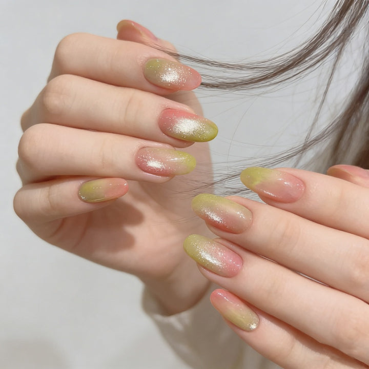 Ombre Gel Nail Art Enhancements