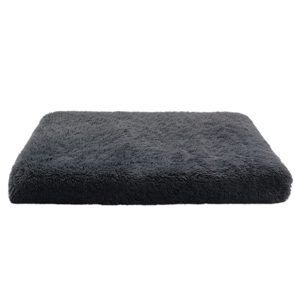 Plush Memory Foam  Mat   Dog Bed