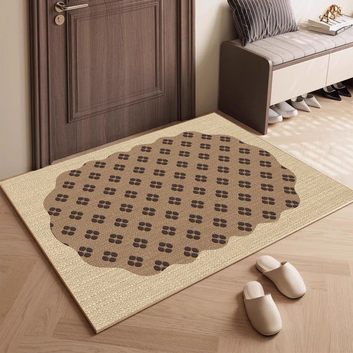 Geometric Pattern Entryway Mat