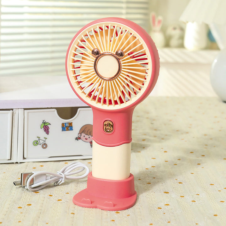 Ladies Portable Handheld Fan with Cute Animal Design Kalsten
