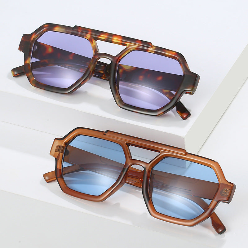 Geometric Oversized Sunglasses Kalsten