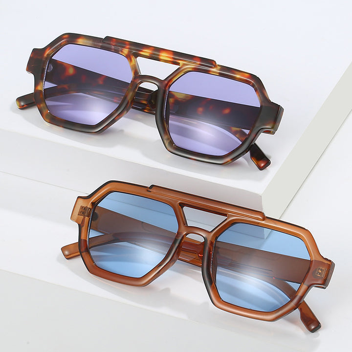 Geometric Oversized Sunglasses Kalsten