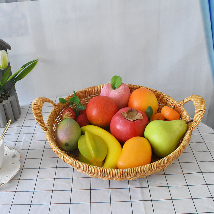 Decorative Handwoven Fruit Basket Kalsten