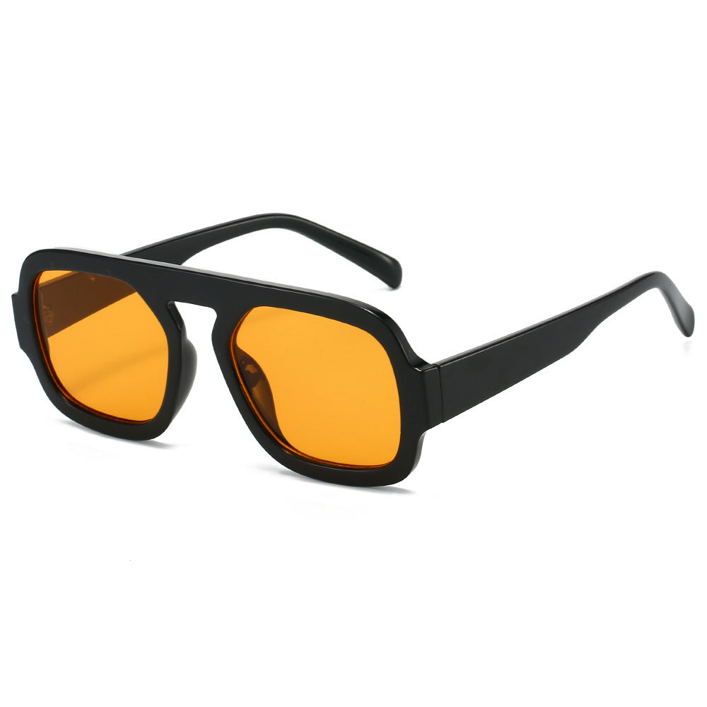 Oversized Geometric Lens Sunglasses Kalsten
