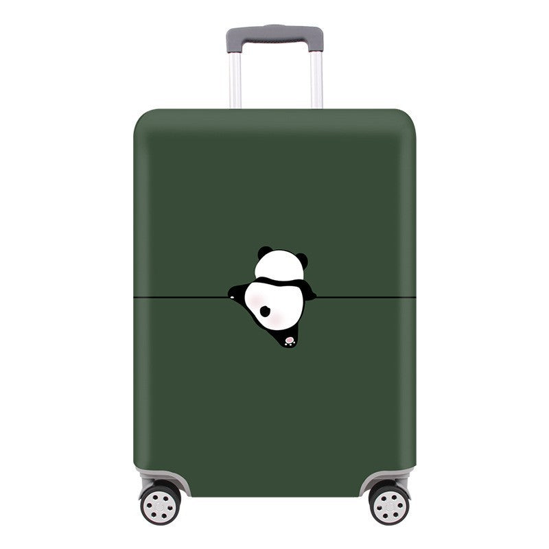 Unisex Hard-shell Travel Suitcase with Funny Panda Design Kalsten
