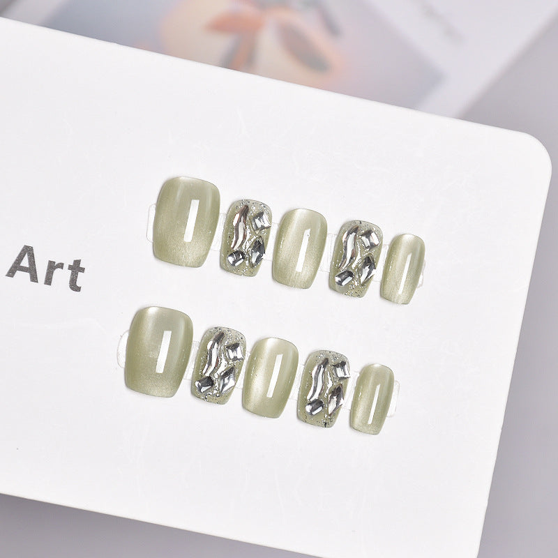 Glittery Decorative Press-On Nail Art Kalsten
