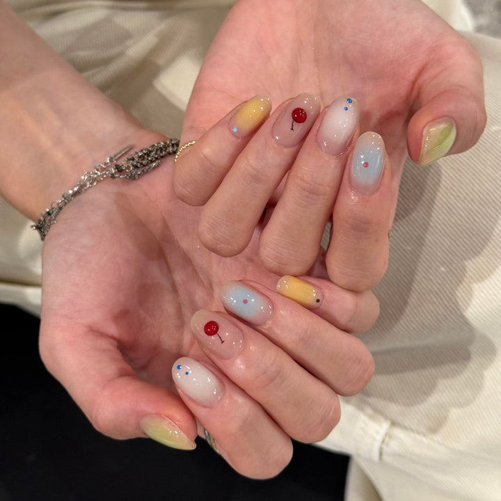 Art Nail Design with Cheerful Fruit Motif Kalsten