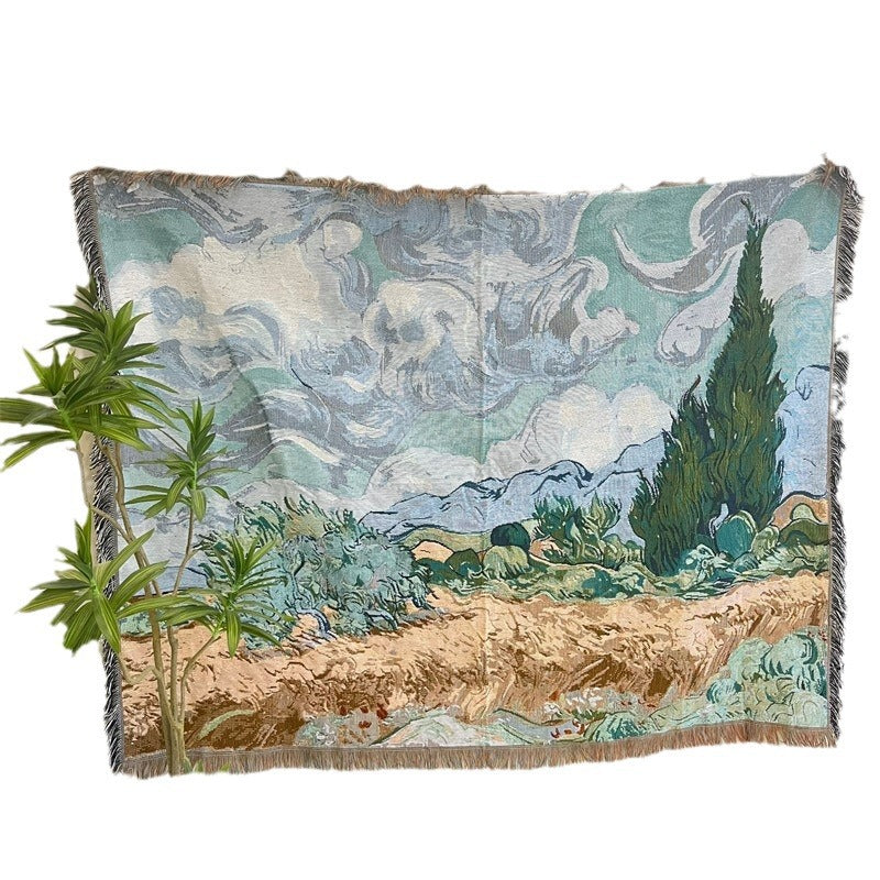 Artistic Decorative Throw Blanket