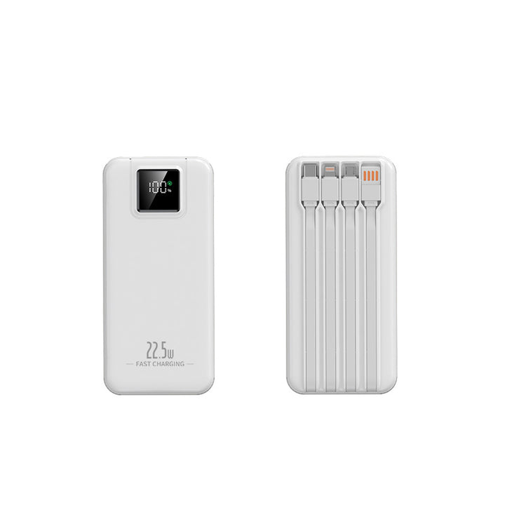 Portable power bank with intelligent fast charging function and digital charge level display Kalsten