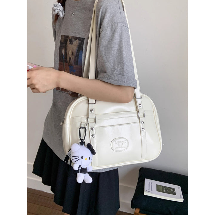 Premium Leather Handheld Satchel Kalsten