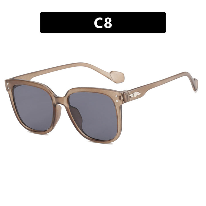 Women's square sunglasses with gentle gradient and protective UV filter Kalsten