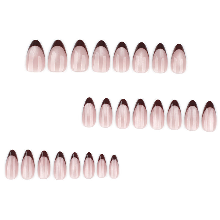 Elegant Acrylic Nails with Modern Ombre Design Kalsten