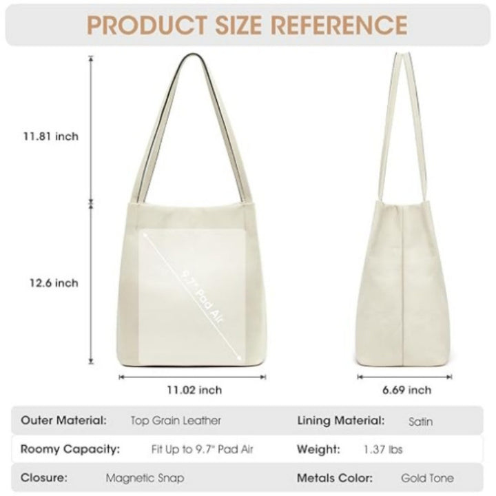 Stylish Leather Hobo Handbag Kalsten