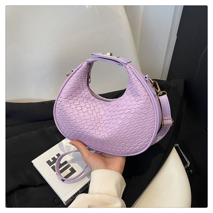 WoTextured Leather Hobo Bag Kalsten