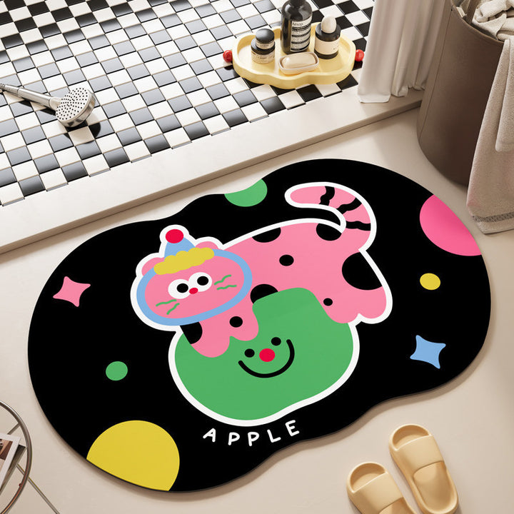 Decorative Bath Mat Kalsten