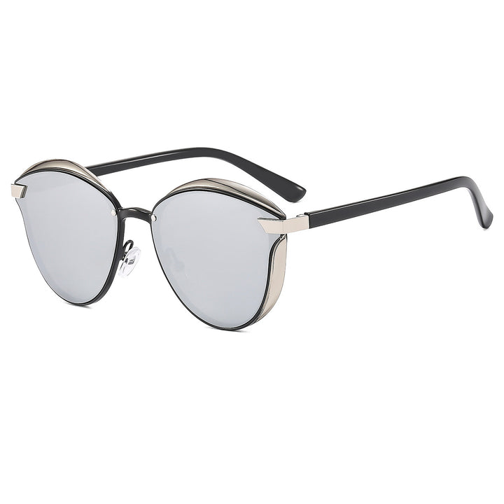 Women's designer sunglasses with elegant faceted design and high-quality UV protection Kalsten