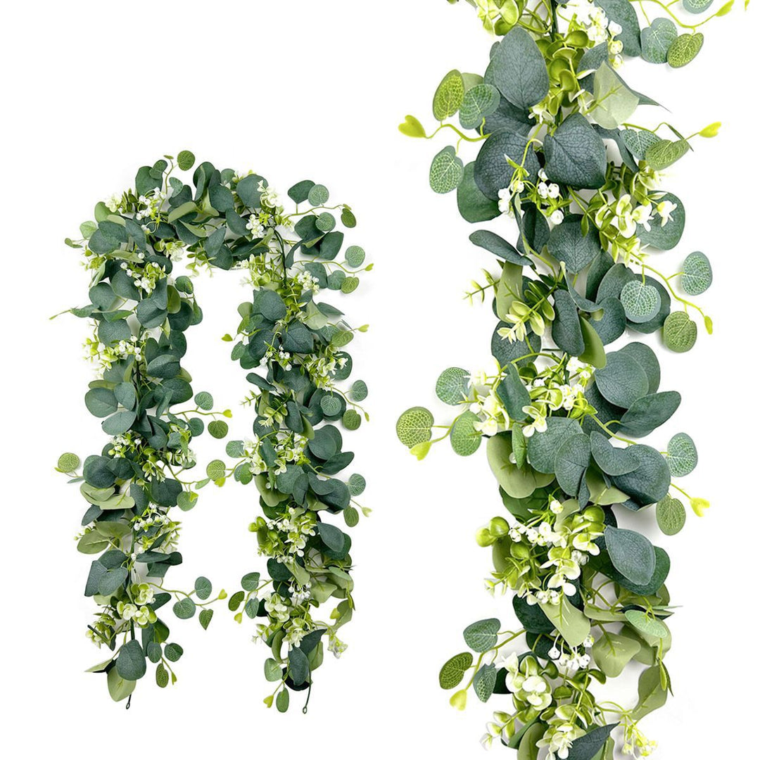 Artificial Eucalyptus Floral Garland