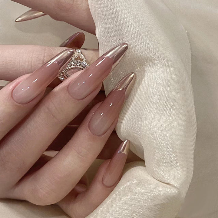 Elegant Sculpted Press-On Nails Kalsten