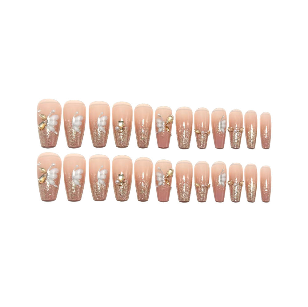 Luxury glitter design artificial nails Kalsten
