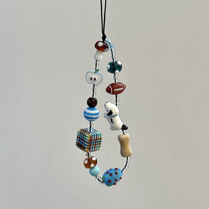 Handcrafted Beaded Charm Lanyard Kalsten