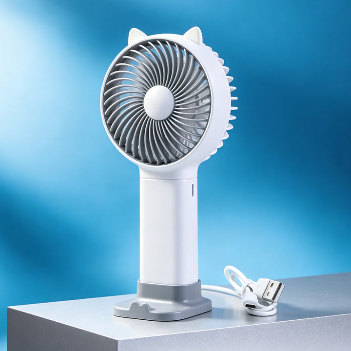 Ladies Portable Hand Fan with Ergonomic Design Kalsten