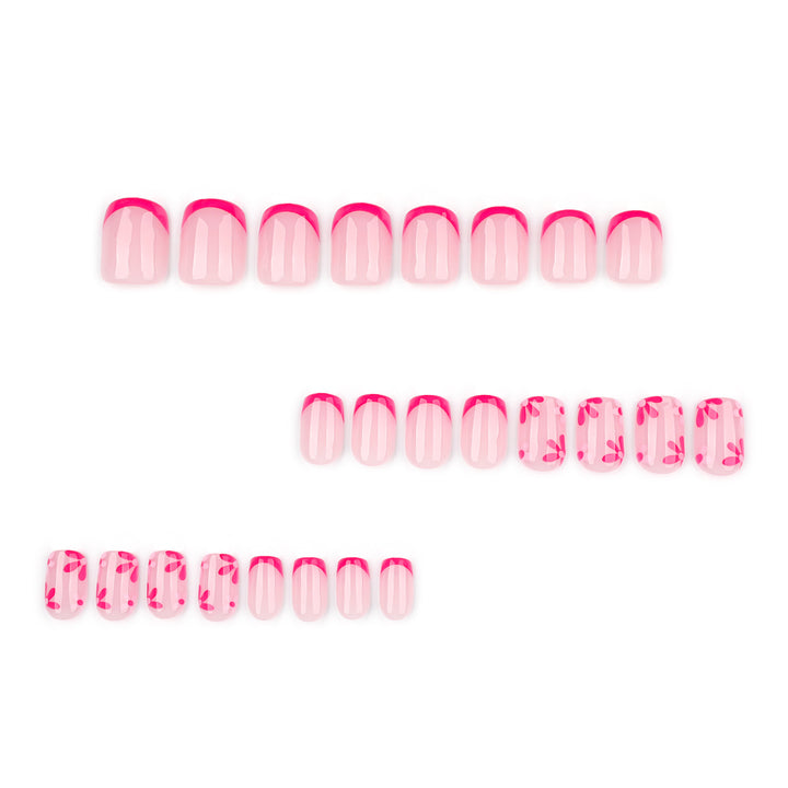 Artful Nail Extensions with Blooming Design Kalsten