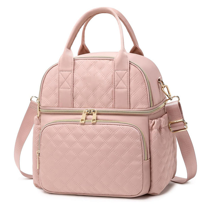 Elegant and Spacious Quilted Shoulder Bag Kalsten