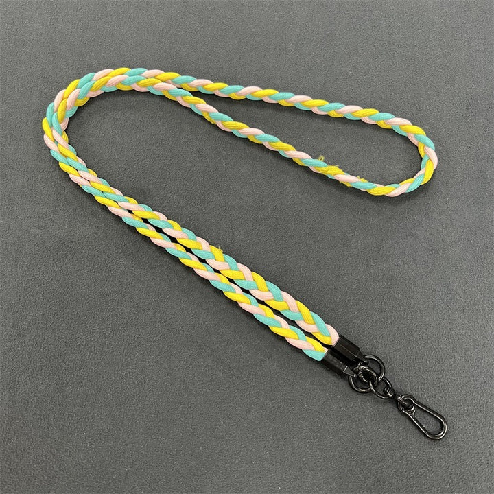 Braided Phone Lanyard with Secure Clips Kalsten