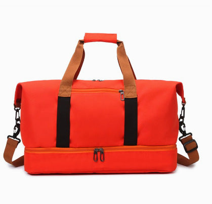 Sporty Travel Bag with Multifunctional Compartments Kalsten