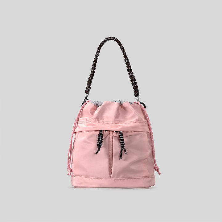 Drawstring Bucket Bag
