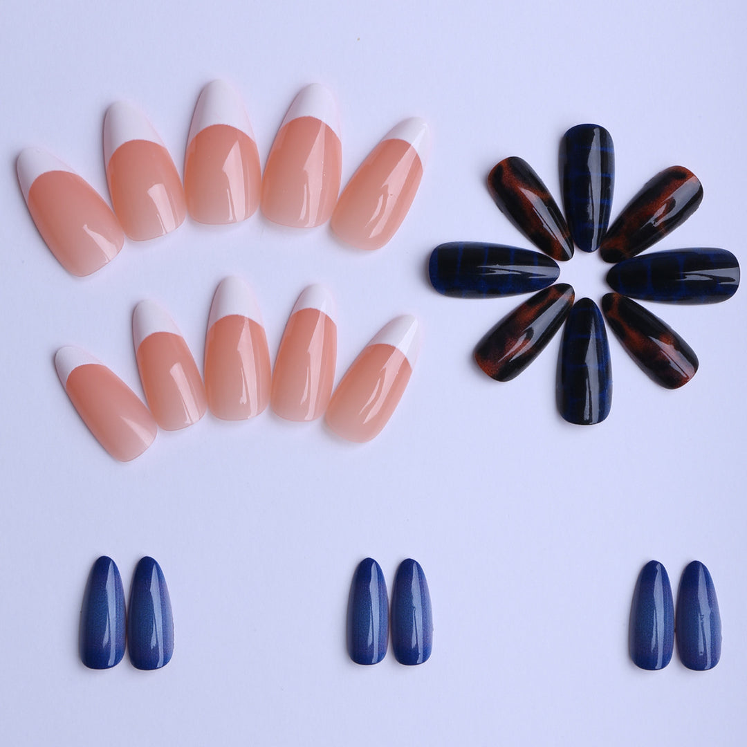 Artificial Nails in Eccentric Design with Creative Accents Kalsten