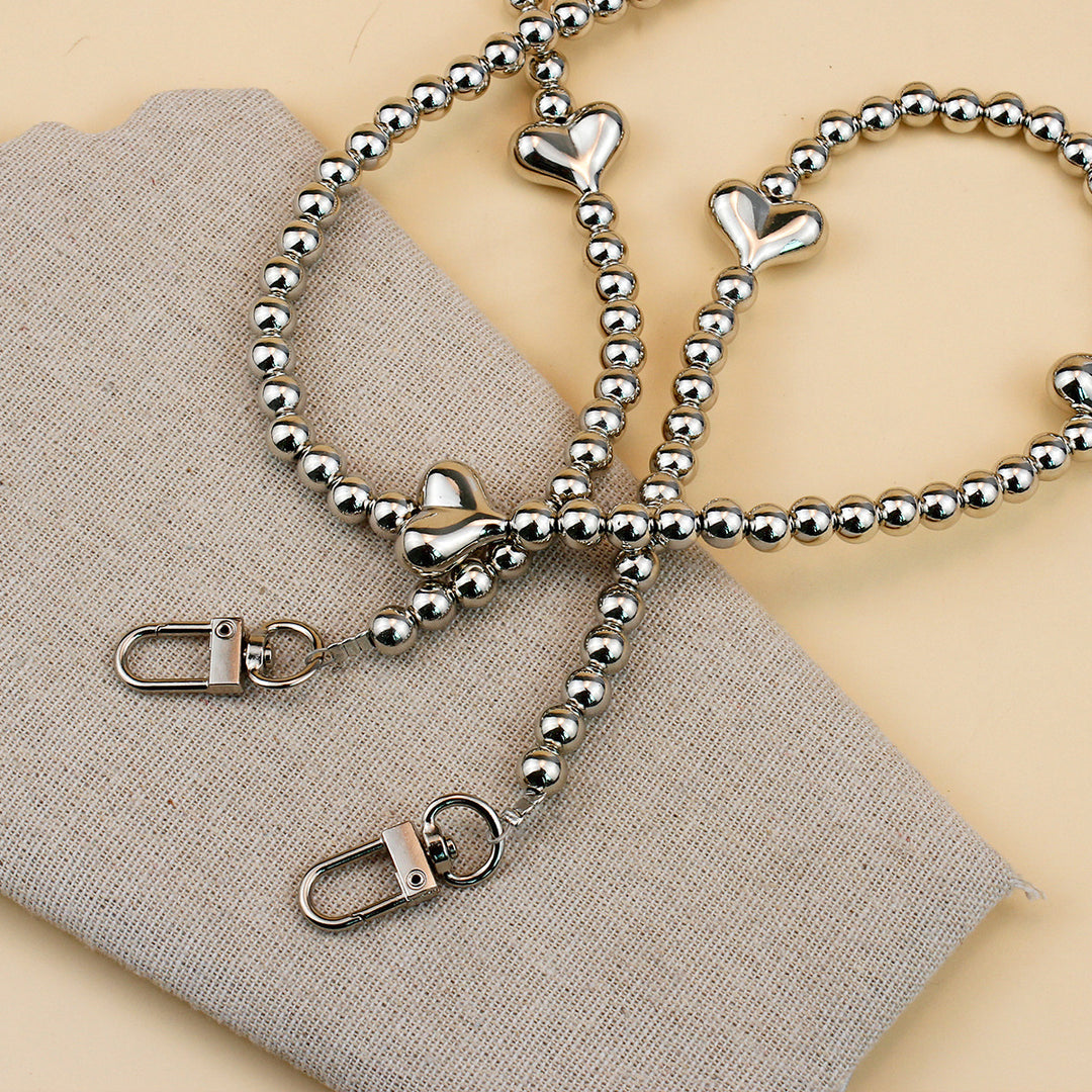 Heart-Embellished Eyewear Chain Kalsten