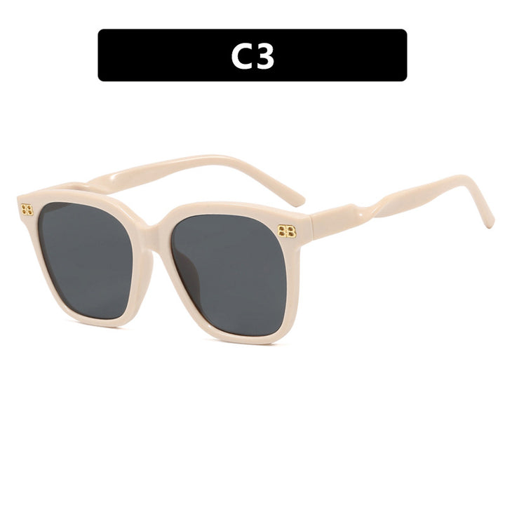 Women square sunglasses with elegant frame structure and UV protection Kalsten