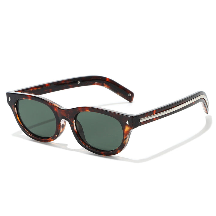 Retro-Inspired Tortoiseshell Cat-Eye Sunglasses Kalsten