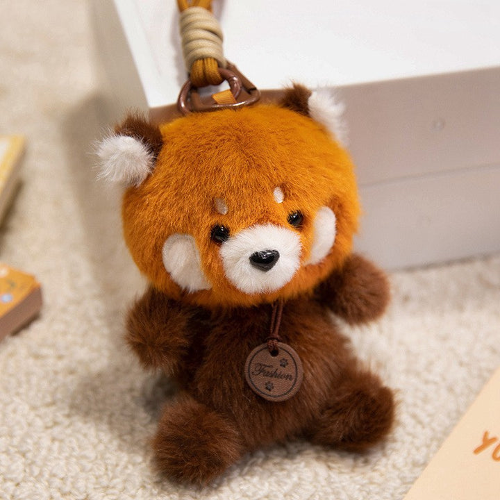 Plush Bunny Bag Charm Keychain with Long Floppy Ears and Clip Kalsten