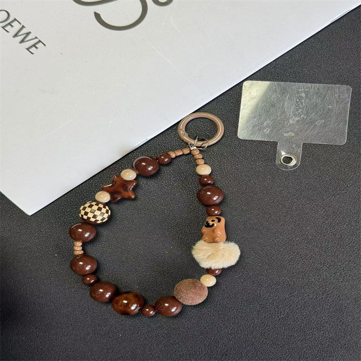 Decorative Beaded Keychain Holder Kalsten