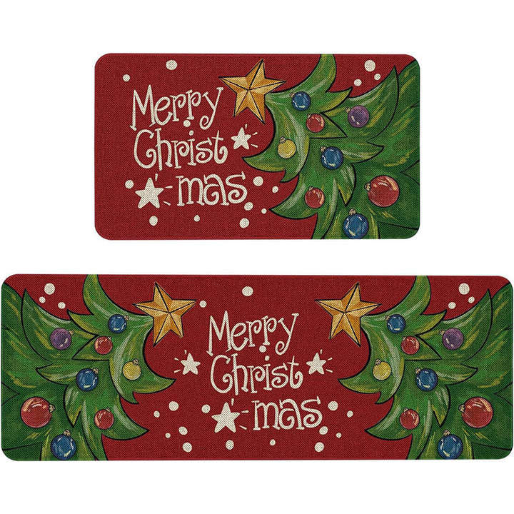 Festive Holiday Themed Doormat Kalsten
