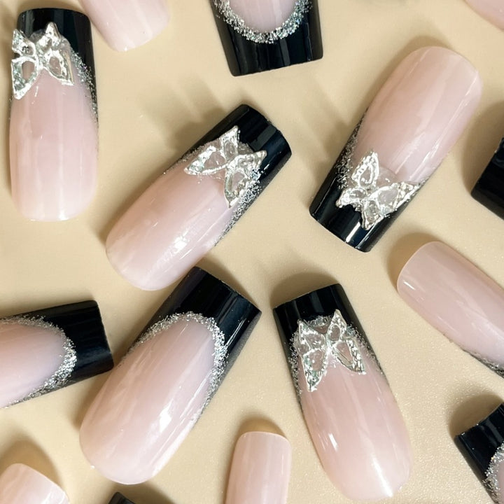 Glamorous Butterfly Nail Art Extensions Kalsten