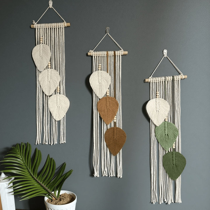 Macramé Leaf Wall Hanging Kalsten