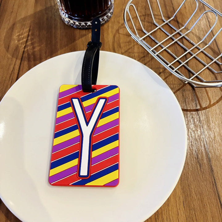 Playful Alphabet Luggage Tag Kalsten