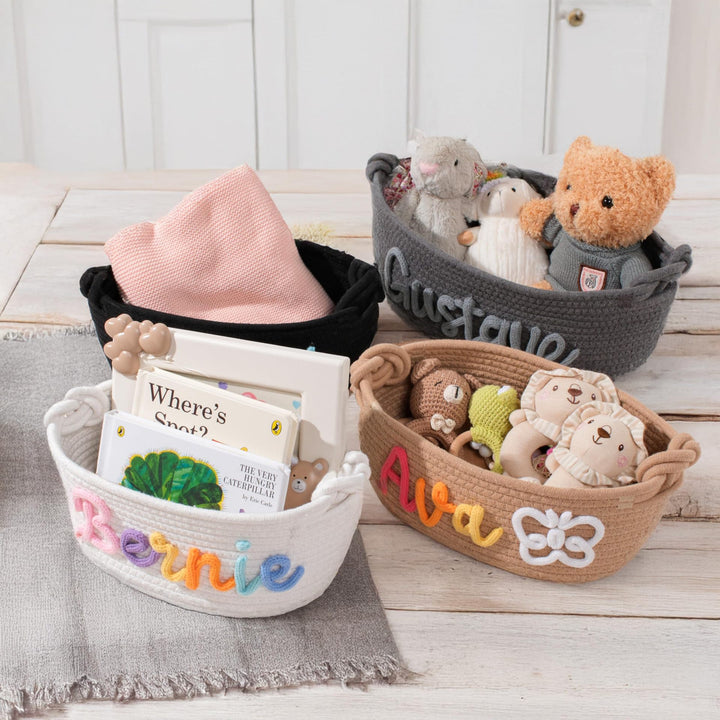 Playful Storage Basket in Bunny Design Kalsten