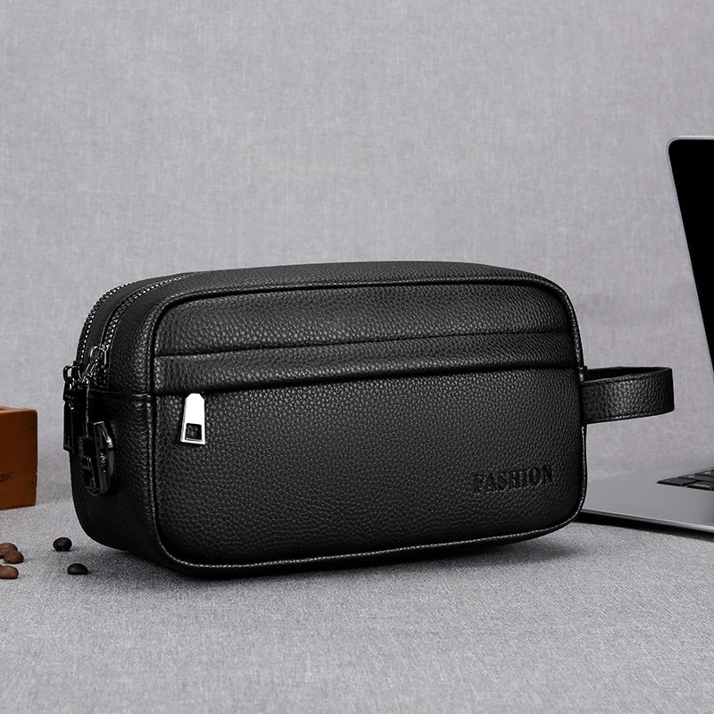 Premium Leather Toiletry Bag Kalsten